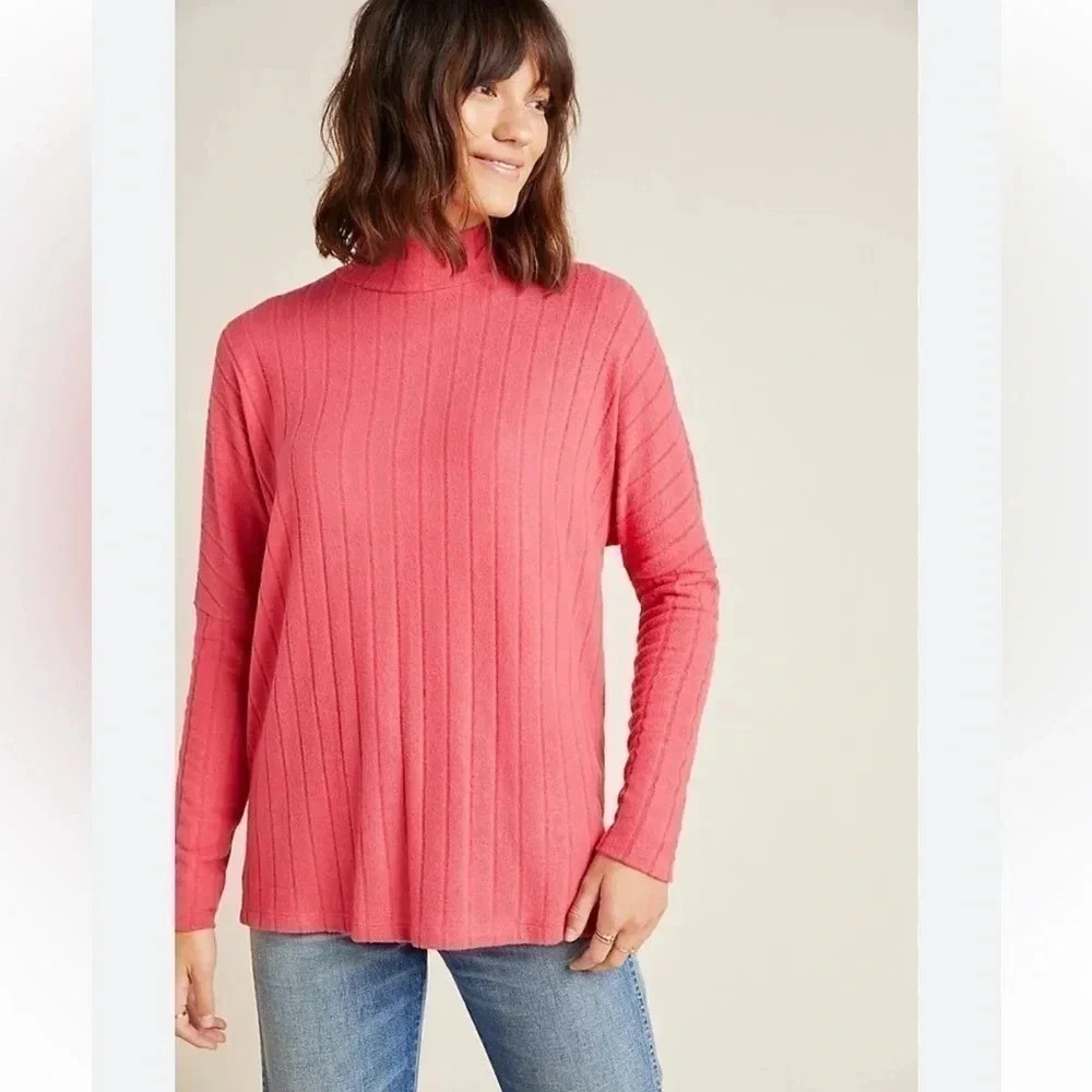Anthropologie Eri + Ali Pink Top - Size Small